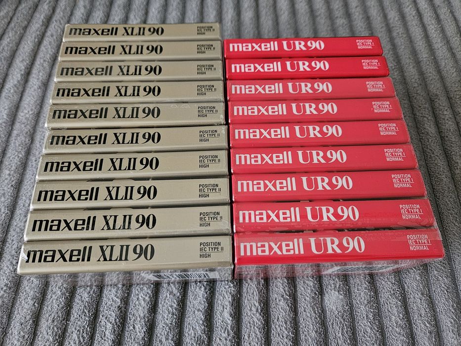 2 Casete Audio Maxell 90 USA