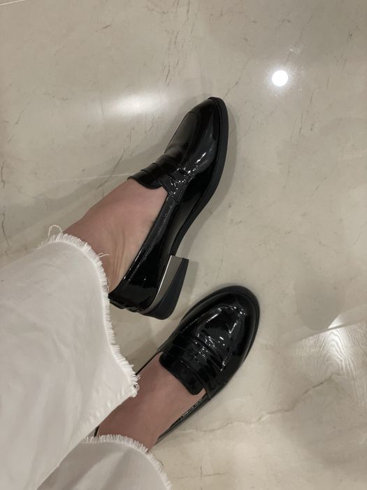 Loafers din piele naturala de lac