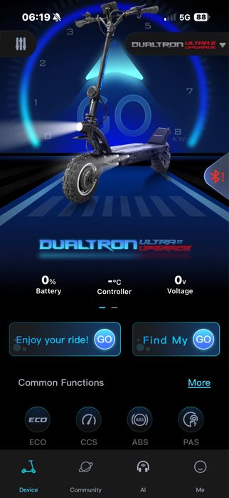 Trotineta electrica Dualtron Ultra 2 UP  40ah (in garantie) 100km/h urgent