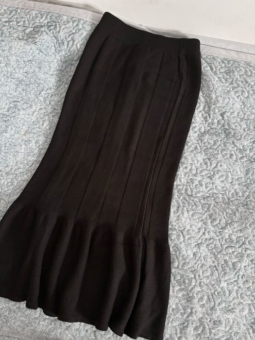 Чёрная двойка (кофта + юбка)