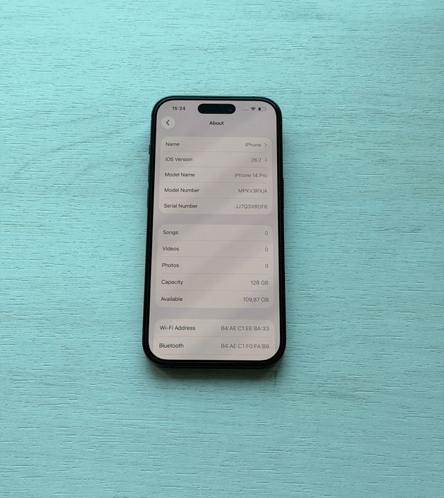 Като Нов ! iPhone 14 Pro 128 Gb Space Black