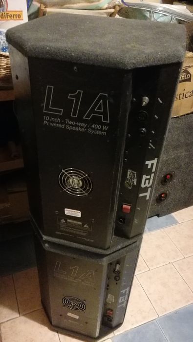 2 boxe Fbt L1A 400 wați.
