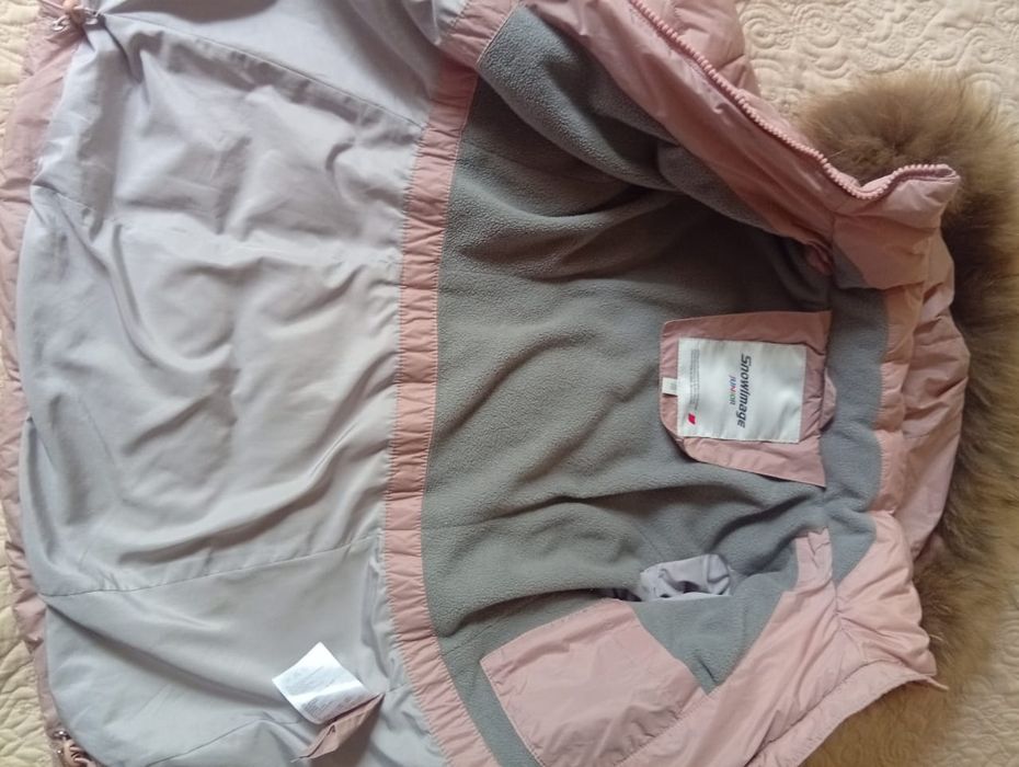 Пуховик,куртка для девочки 5-6 лет.