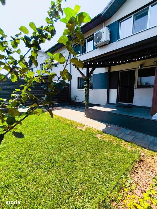 Duplex modern in Pipera, de inchiriat cu 3 locuri de parcare si gradin