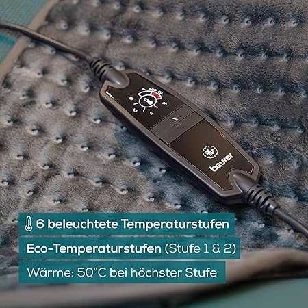 Нагревателна подложка Beurer HK123 Green Planet 60 x 30 см , сива