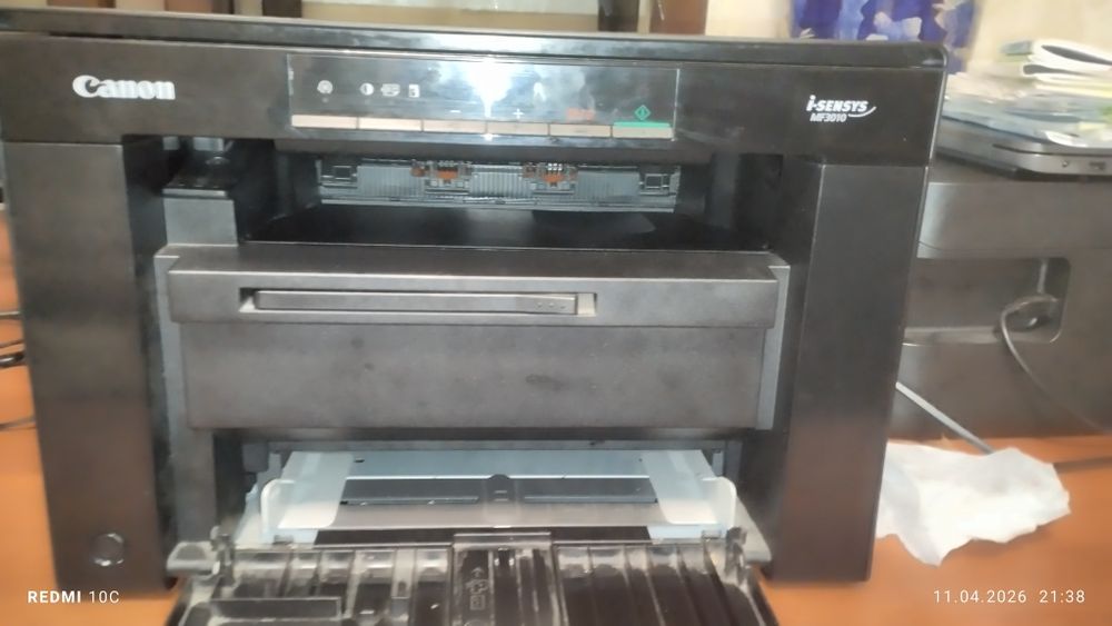 МФУ 3 в 1 Canon i-SENSYS MF3010 (принтер/сканер/копировка)