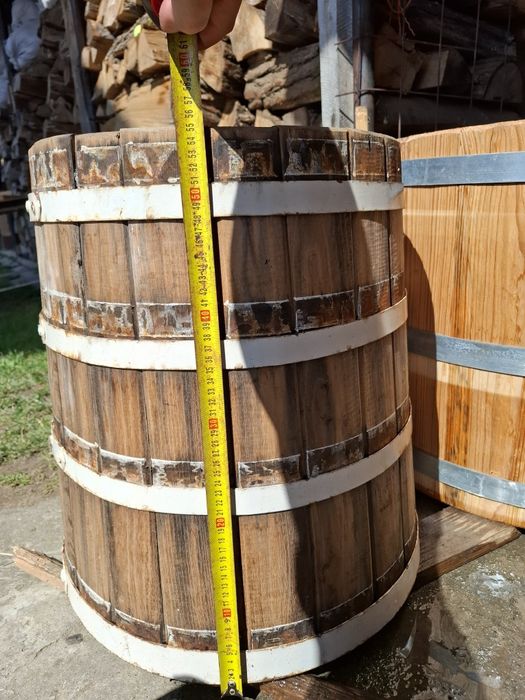 Putina hârdău butoi din lemn