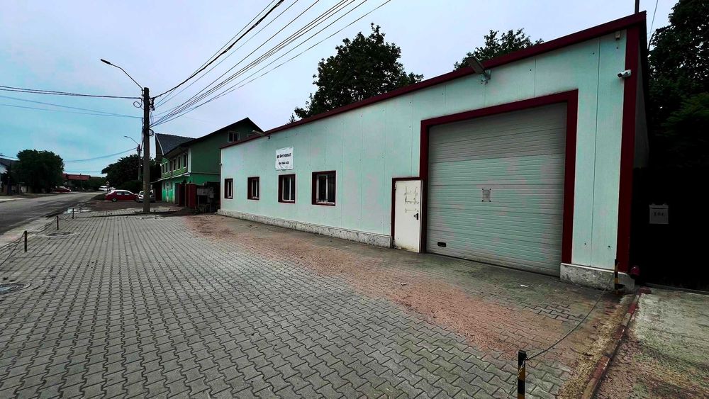 Hala de inchiriat – 230Mp Vaslui - Vad intens - Utilitati - la DN15D