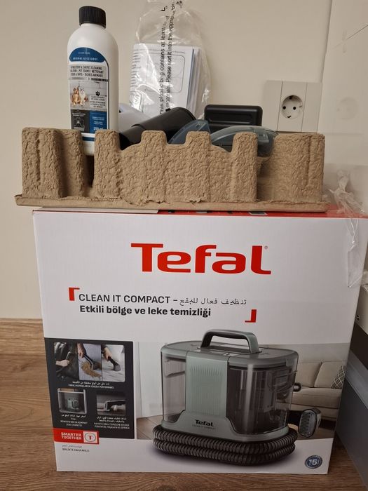 Tefal Clean It Compact с 23 месеца гаранция.