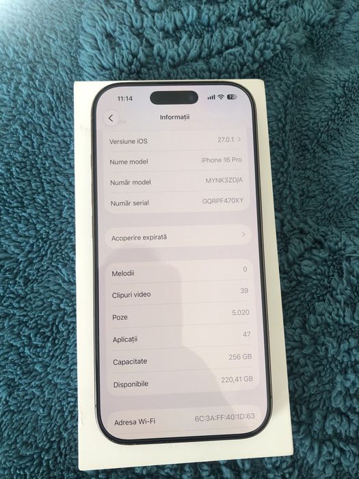 Iphone 16 pro/256g