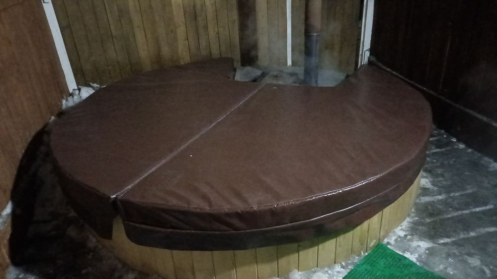 Крышка для бани купель