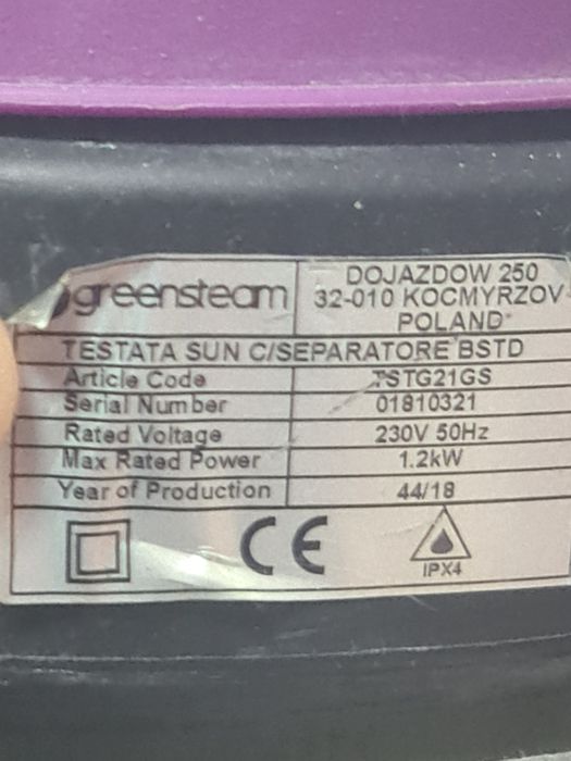 Spalator 1.2kw 3.8kw electric