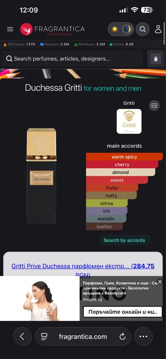 Gritti Duchessa Extrait de Parfum