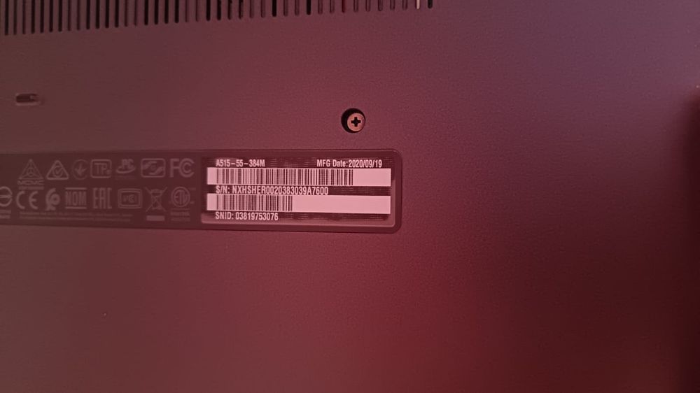 Обмен ноутбук Aser