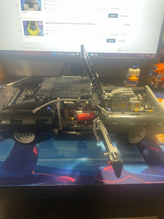 Lego Tehnic:Don's Dodge Charger 42111,1077piese,10+,Fast & Furios