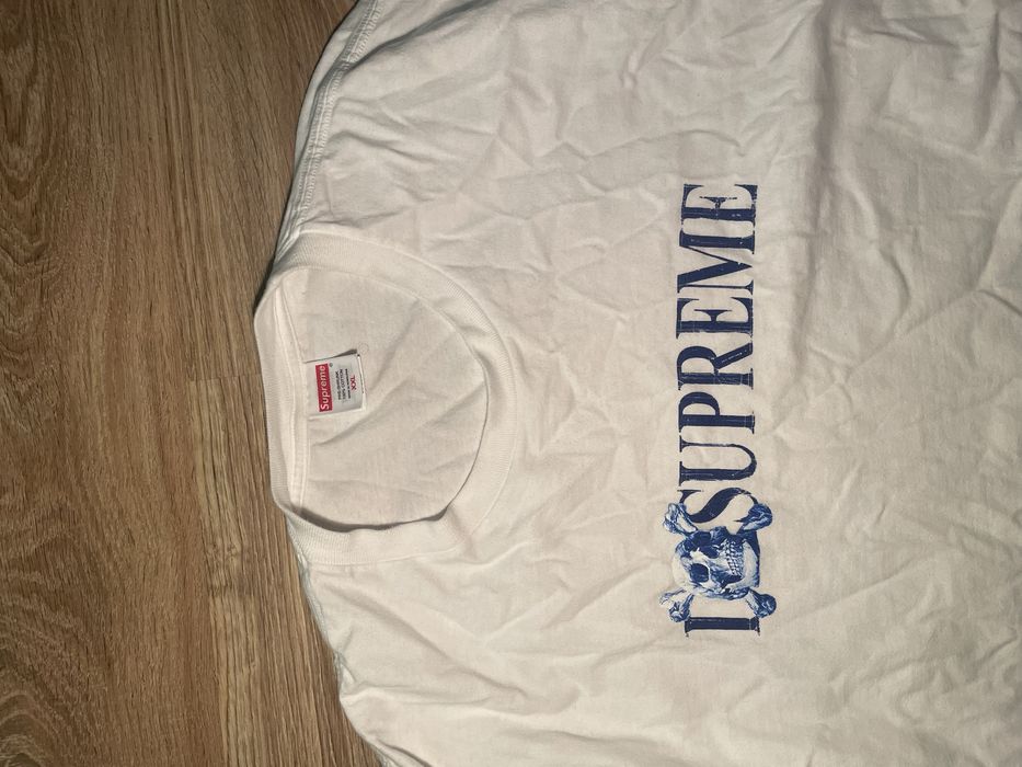 Supreme Skull Tee White