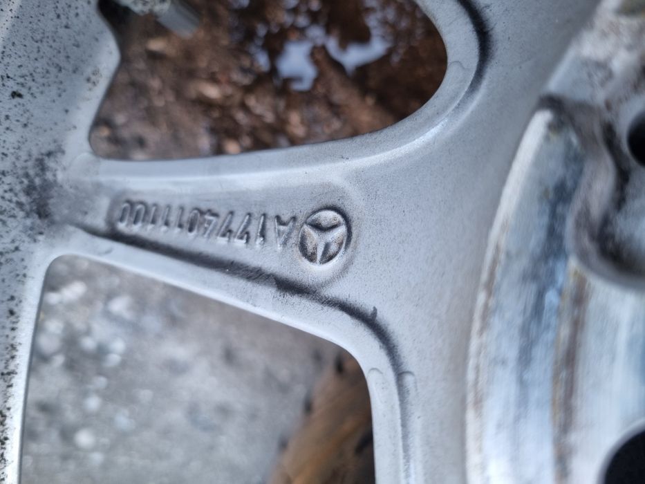 4бр алуминиеви джанти за Мерцедес А класа/ 2019г/ 6.5ж Х16/ ет 44/