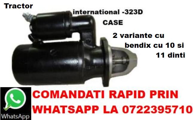 Electromotor tractor International 323 cu 10 si 11dinti bendix