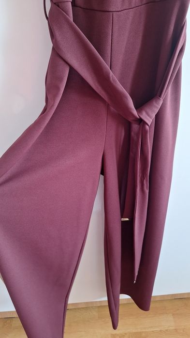 Salopeta lunga, crac larg, material elastic