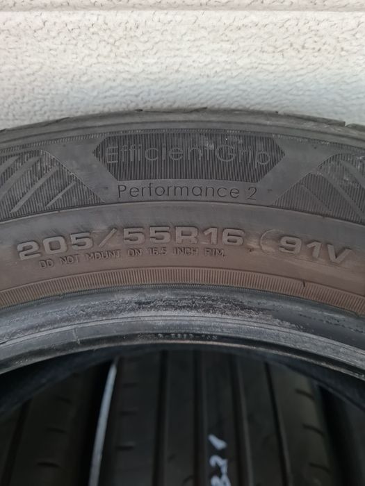 Летни гуми 4 броя GOODYEAR EfficientGrip 205 55 R16 дот 4821