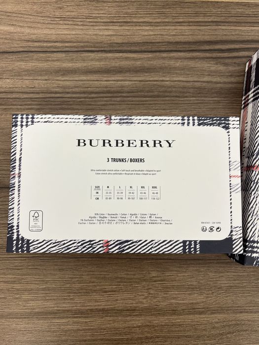 Boxeri Burberry bărbați marimea L