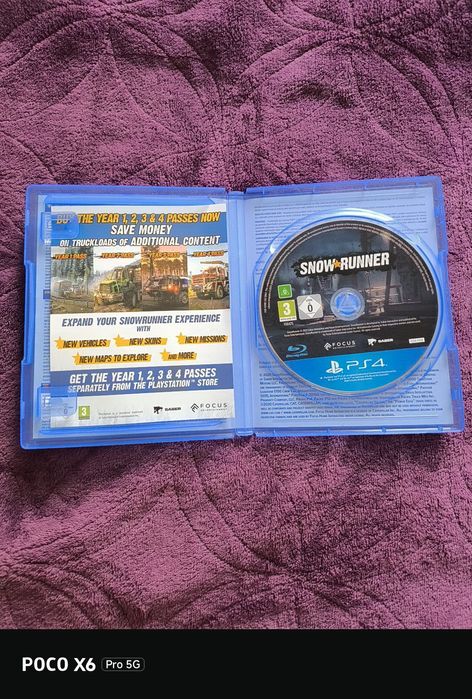 Диск snowrunner для ps4