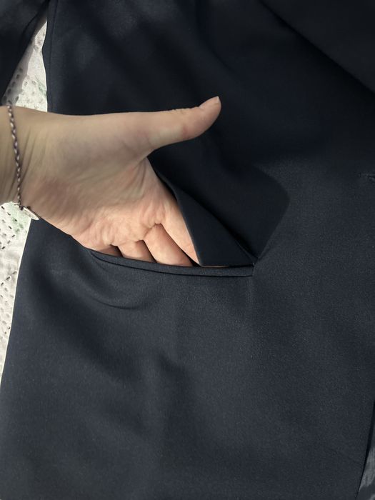 Пиджак темно синий