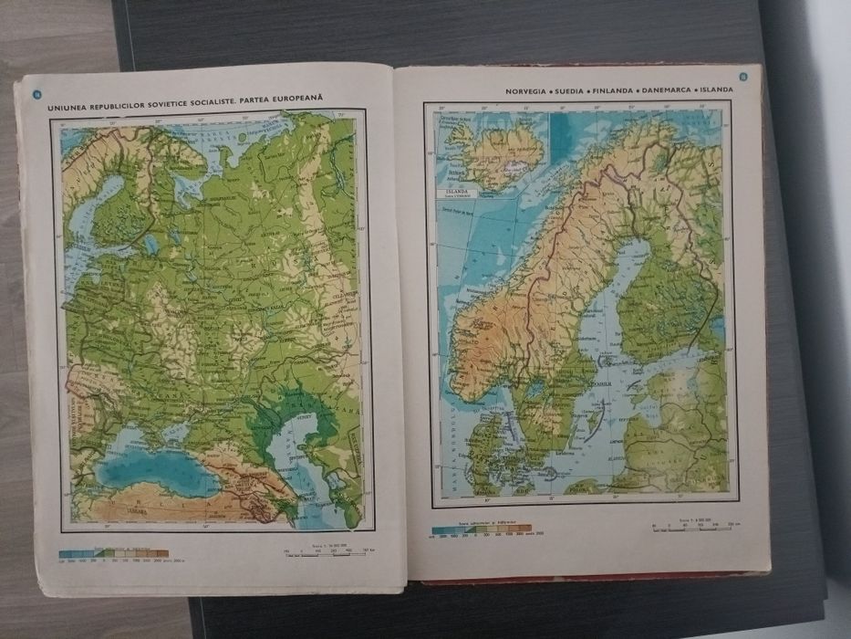 Atlas geografic școlar – 1983 | Editura Didactică și Pedagogică