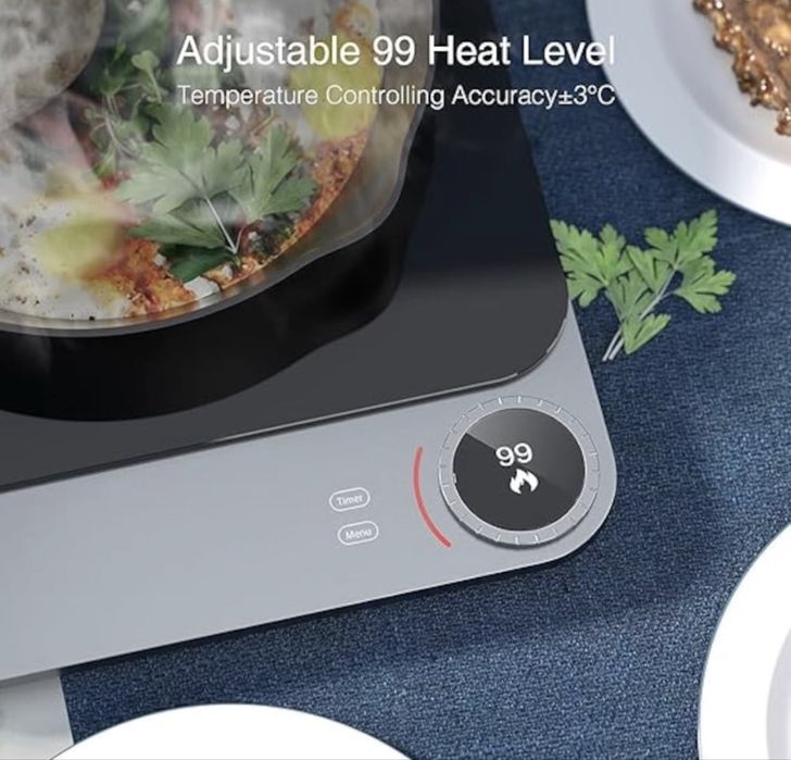 SMART Индукционен котлон TOKIT, 2100 W, 20 мм,