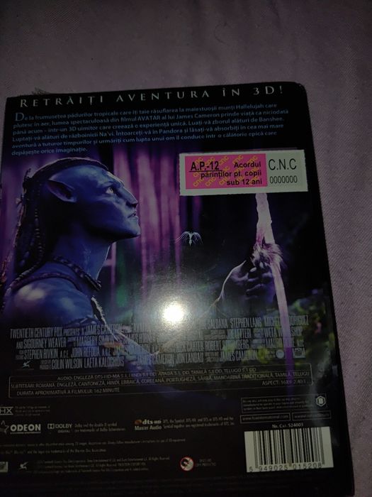 Vand CD Avatar nou sigilat 3D