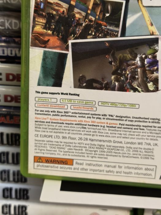 Joc/jocuri Dead Rising Xbox360 original