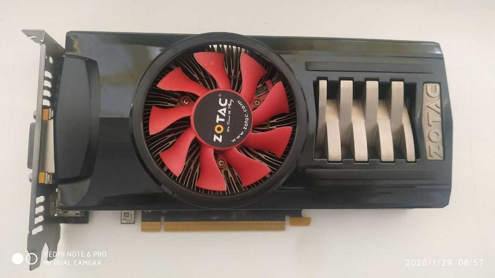 Видеокарта NVIDIA GeForce GTX 460 SE ZOTAC