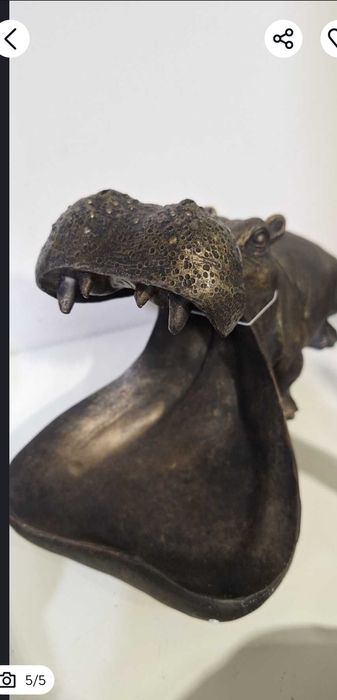 Статуетка Слон или Хипопотам Поставка за Предмети 23см