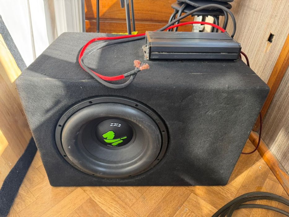 Самбуфер + усилитель и доп шнуры