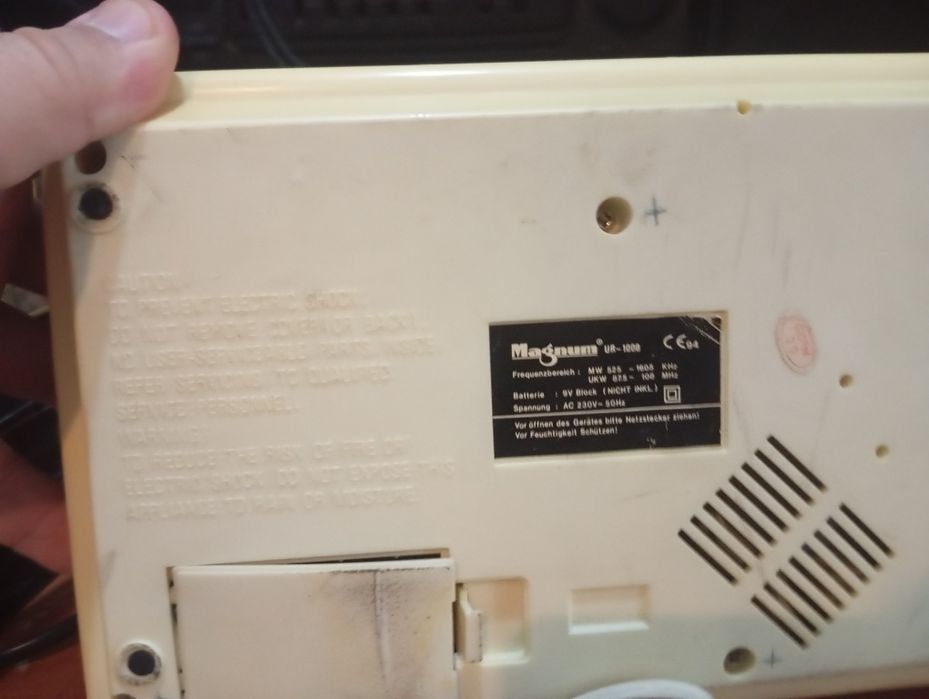 Magnum электронные часы с приёмником рабочие