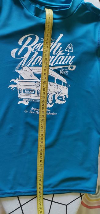 Tricou baieti UV protecție plajă înot BEACH măr152 10-12ani