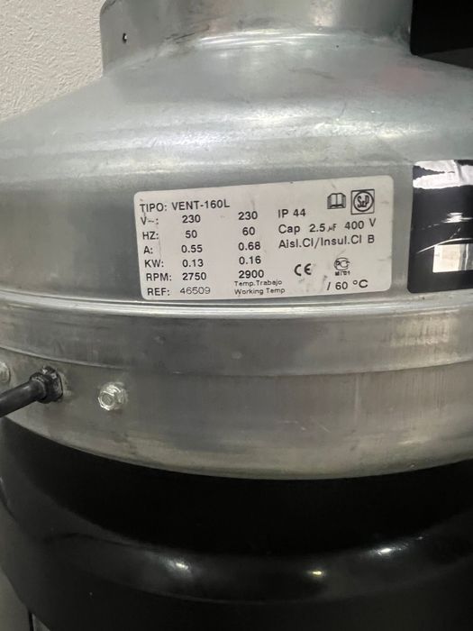 Канальный вентилятор Soler & Palau (Испания)