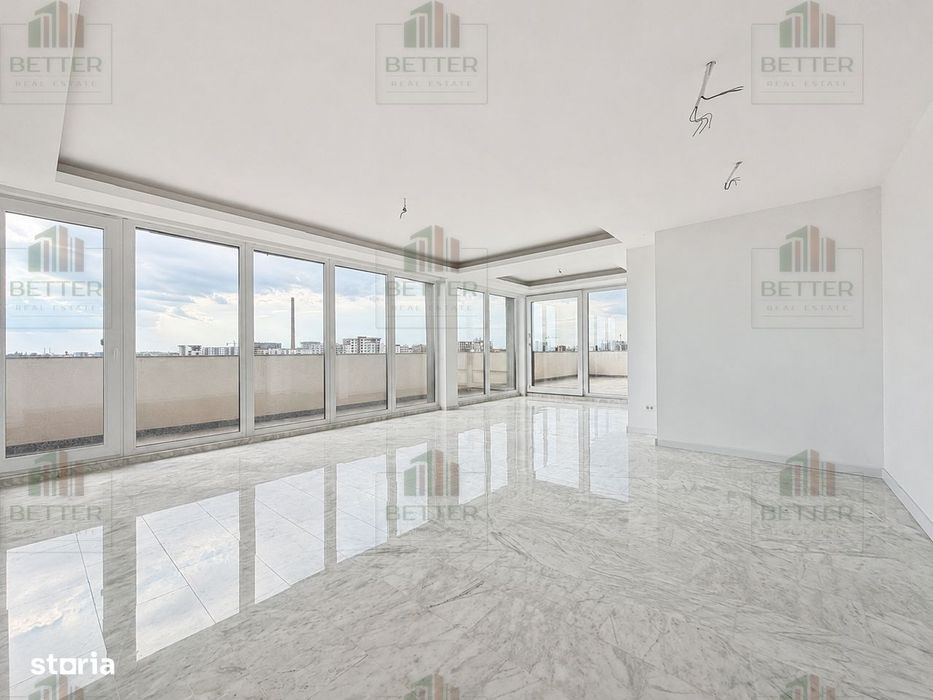 Comision 0% | Penthouse 4 camere 244 mp, terasă spectaculoasă, parcare