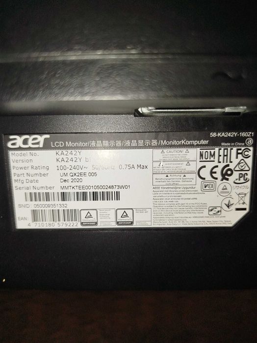 Монитор Acer LCD