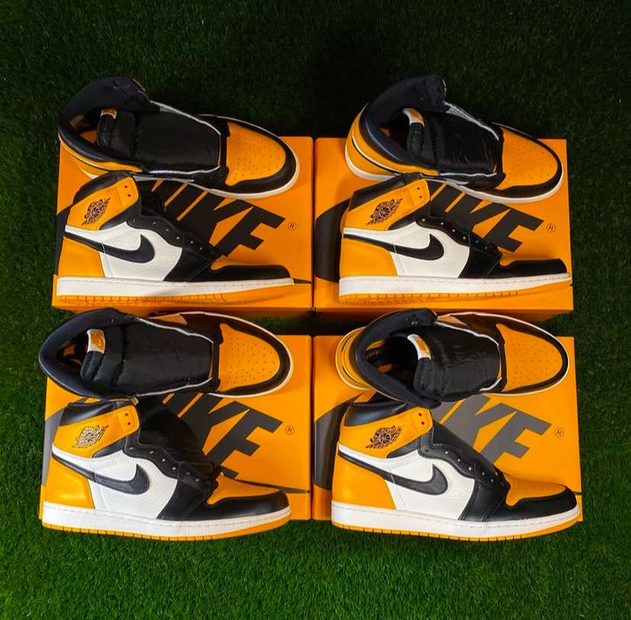 Jordan 1 High Yellow Toe / Taxi