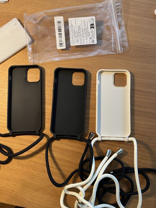 Калъф кейс с връзки за iphone 12, нов