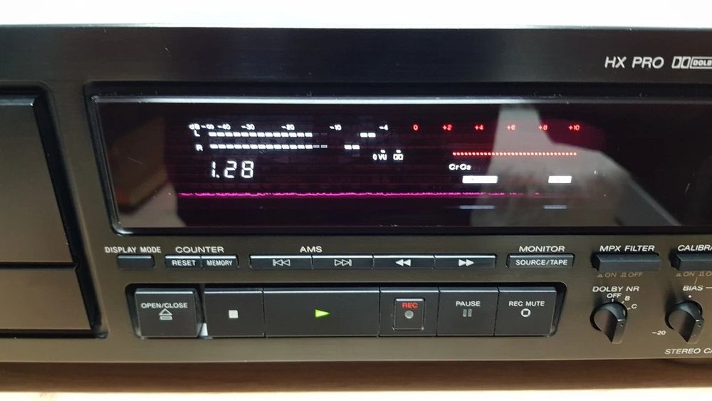 Sony TC-K750ES Black High-End Stereo Cassette Deck