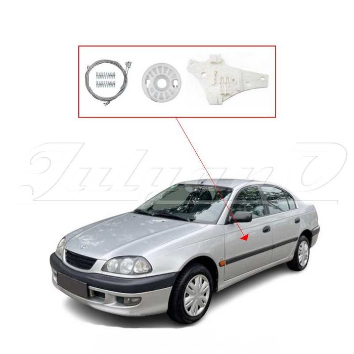 Рем. комплект за предна ел. машинка за стъкло за TOYOTA AVENSIS (T22)