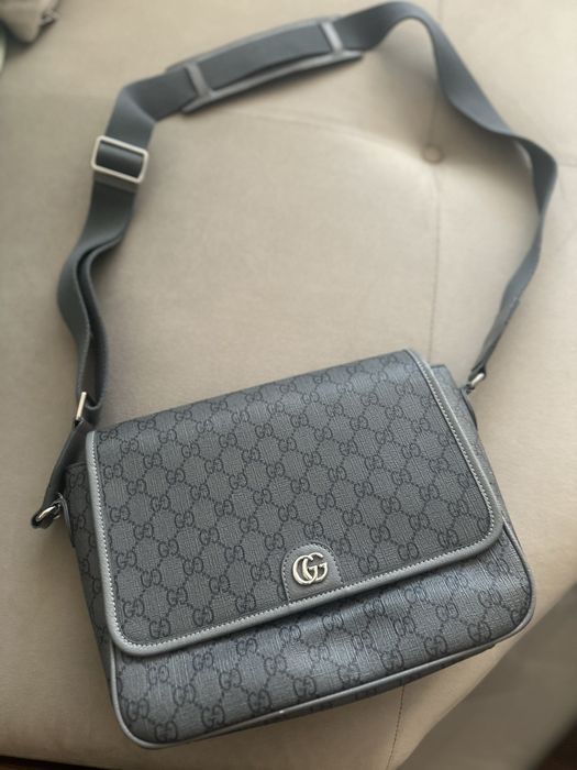 Чанта ествствена кожа гучи gucci