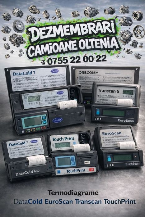 Termodiagrama DataCold TransScan TouchPrint