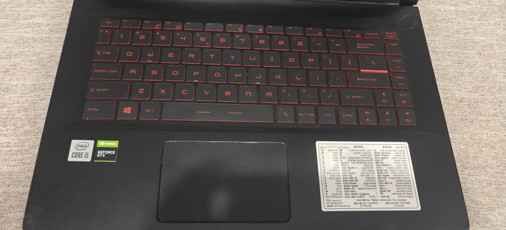 MSI GF63 thin MS16R5