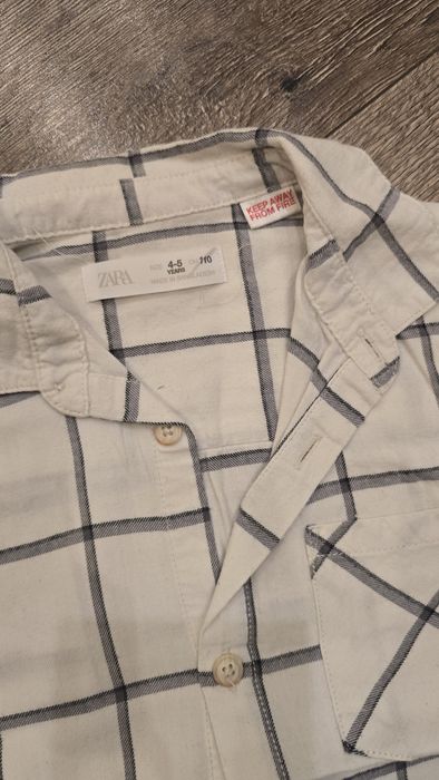 110см , 4-5 год Риза на Zara и Okaidi