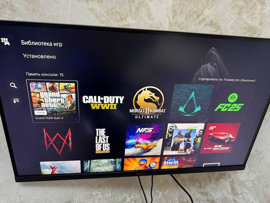 PlayStation 5 Fat Бездисковод/с Дисковод с Играми + Доставка по Городу