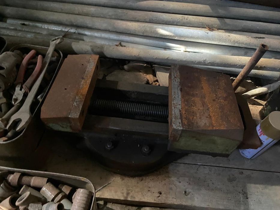 Тиски фрезерные советские