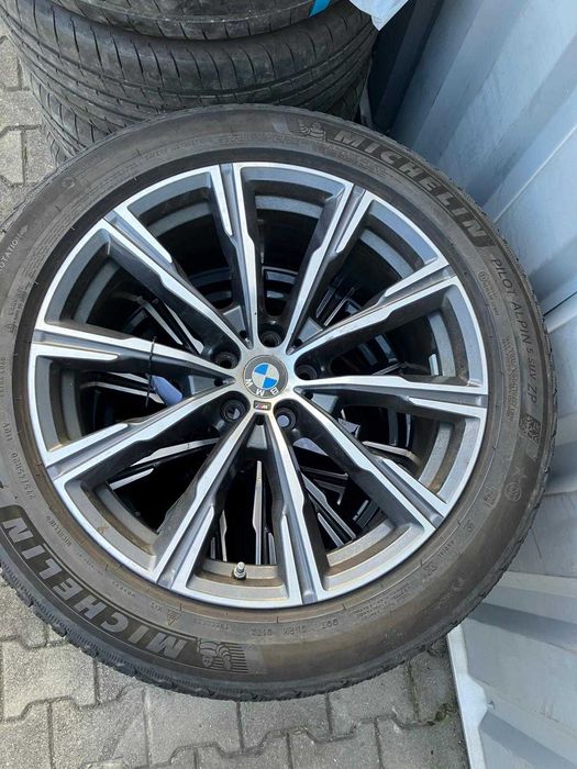 Set 4 roți BMW originale – Jante + Anvelope Michelin iarnă – 20”